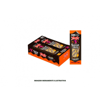 BALA GEL CANUDINHO VASSOURA BRUXA DOCILE 1X12X15G